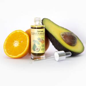 Serum de extracto de aceite de aguacate y vitamina C  - Natura Geodeva
